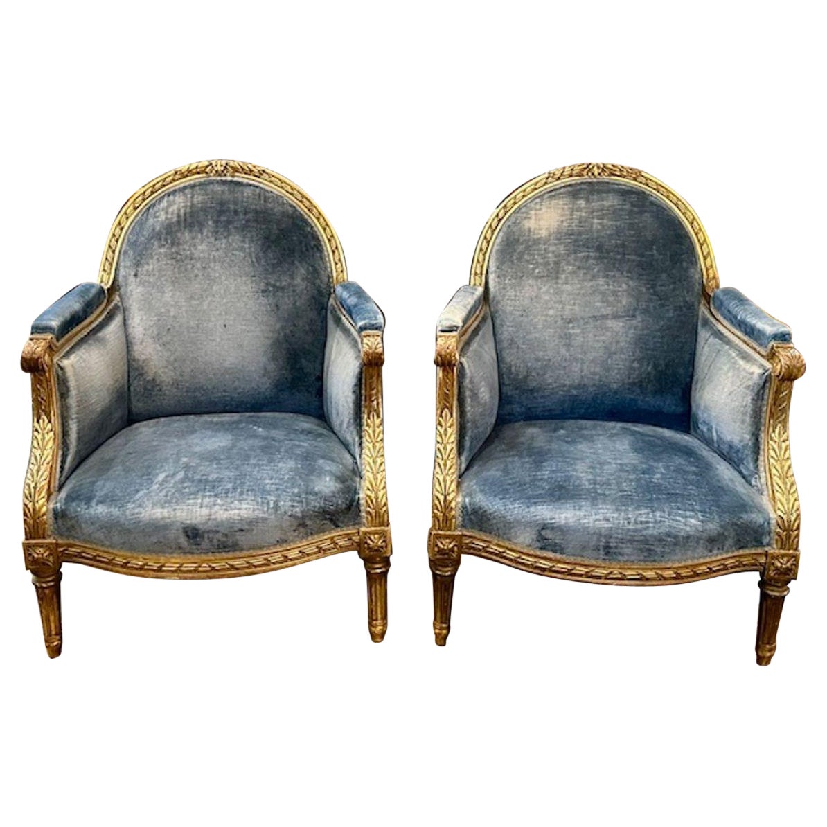 Pair of French Louis XVI Chairs For Sale