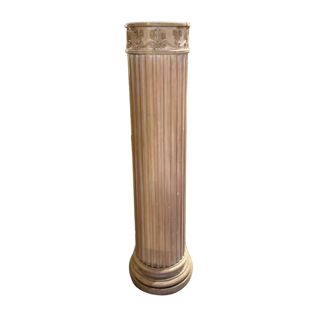 English Planter and Pedestal For Sale