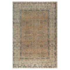 Doris Leslie Blau Vintage Persian Kirman Handmade Wool Carpet
