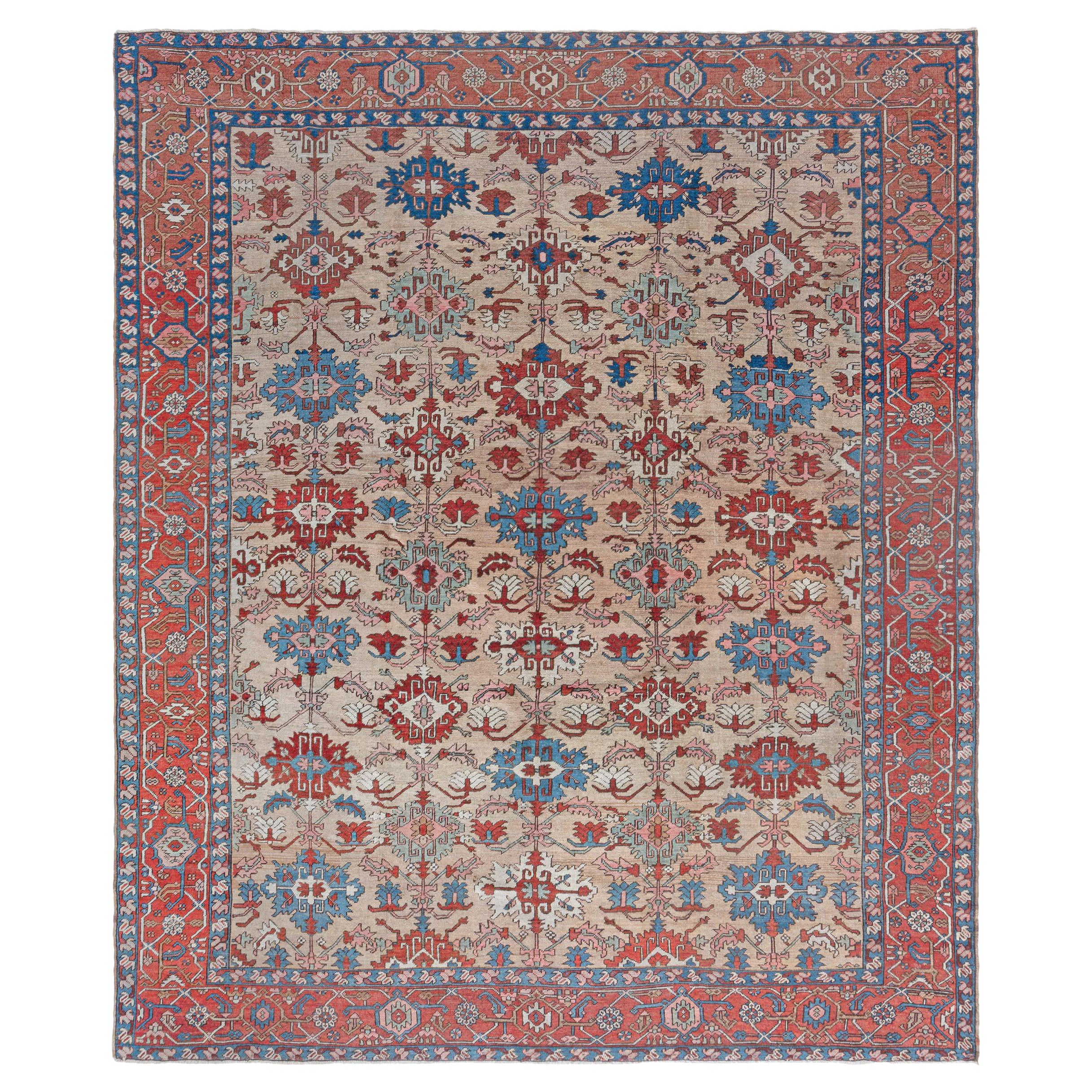Ancien tapis persan Heriz