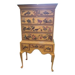 Used Chinoiserie Highboy from Baker Furniture 