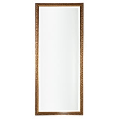 Specchio rettangolare smussato con cornice