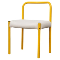 Retro Mid-Century Martin Visser 'SE03' Side Chair for 't Spectrum with Yellow Frame