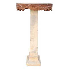 Vintage Art Deco Italian side table - Pedestals