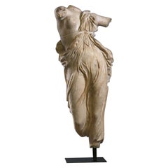 Antique Dancing Tivoli Goddess Statue