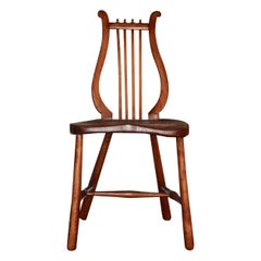 Antique Swiss alp escabelle B27