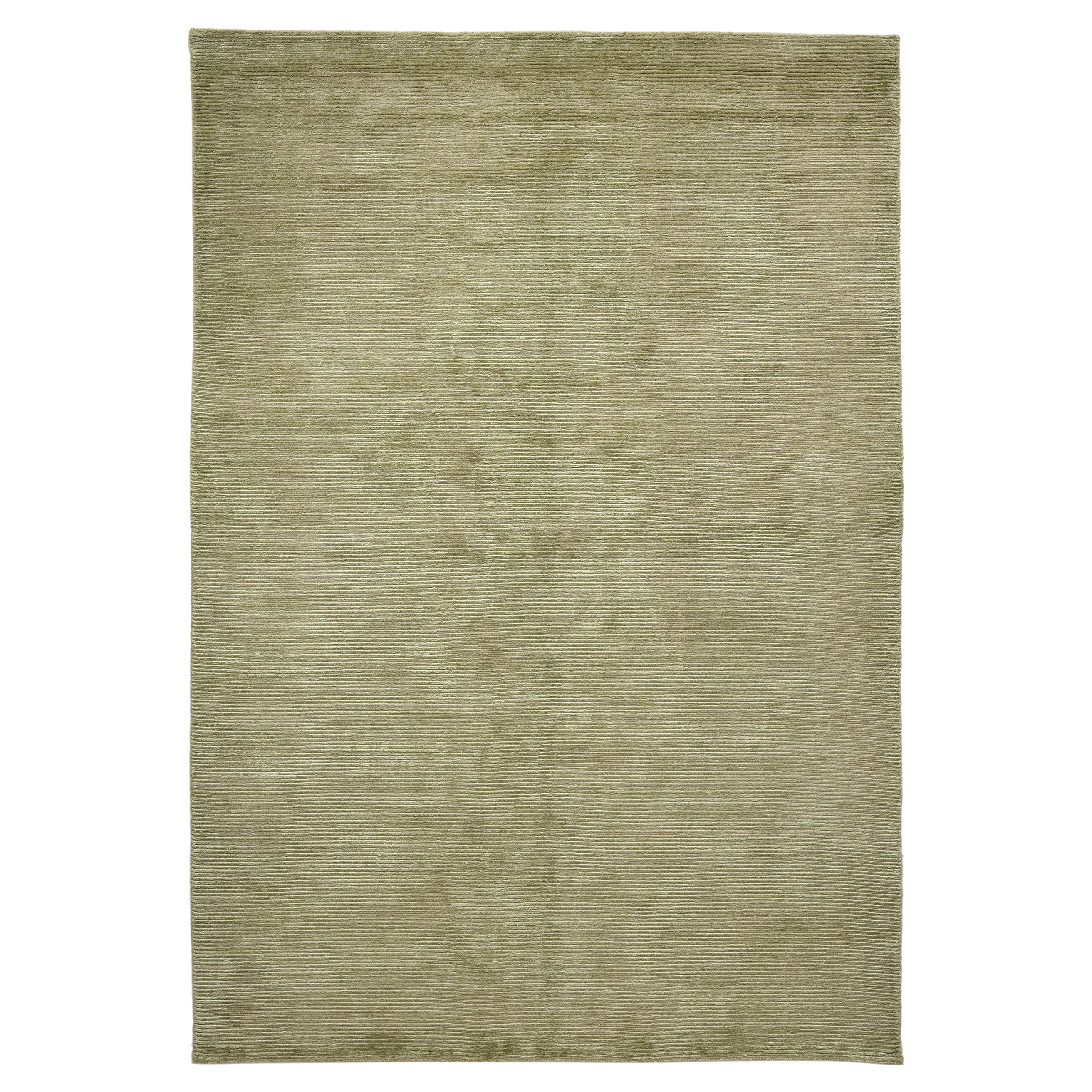 Luxury Modern HandKnotted Stripes Gold 12x15 Rug For Sale at 1stDibs