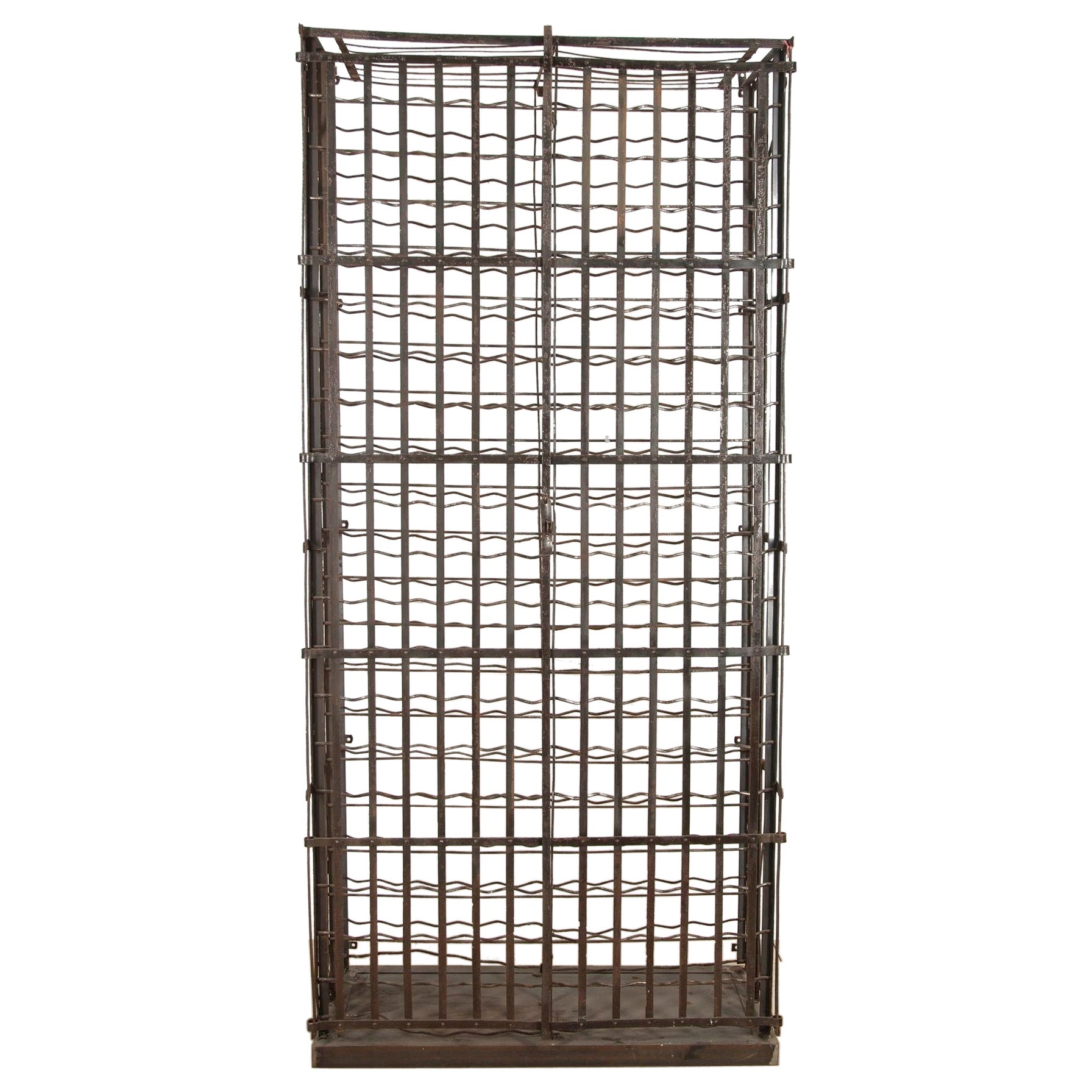 Late 19th Century French Wine Cage For Sale