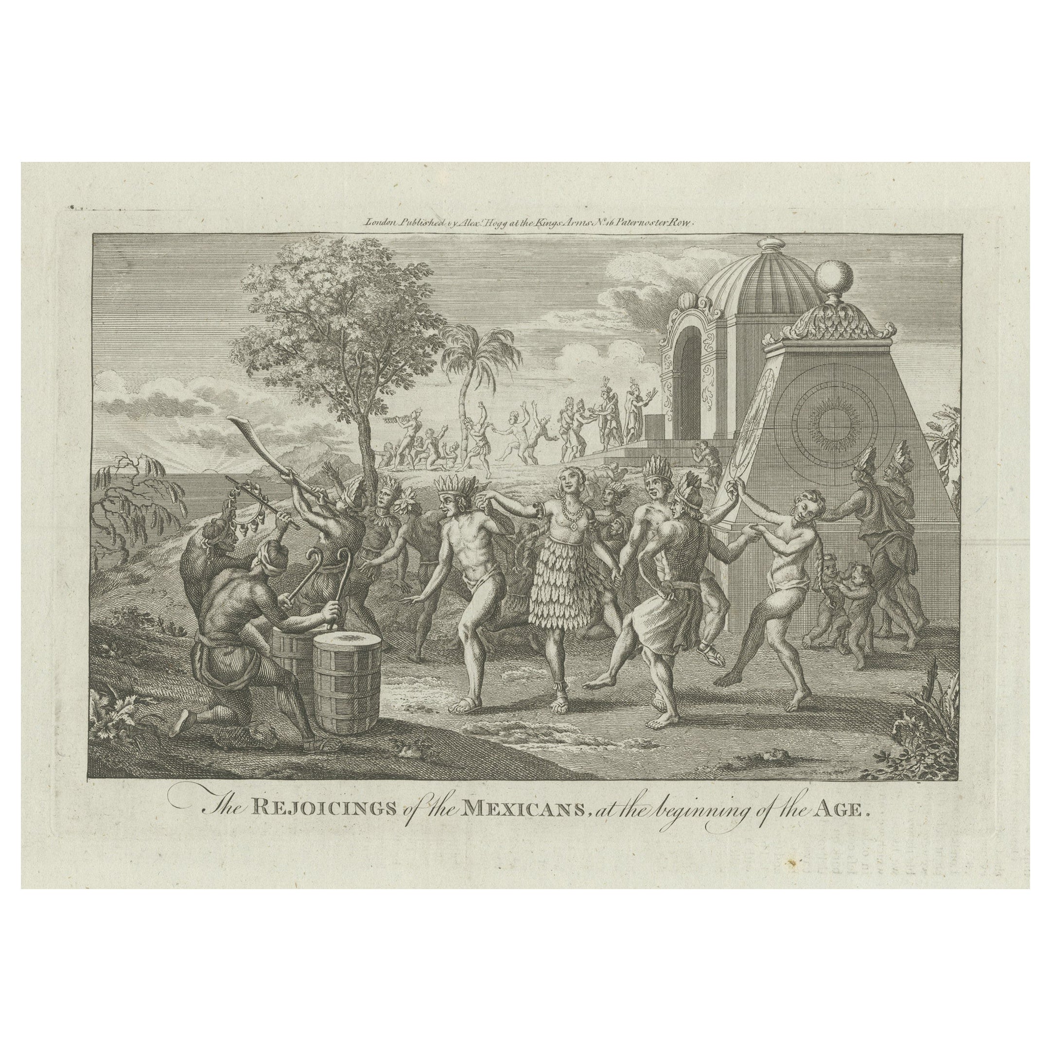 Celebration and Ritual: Engraving of Mexican Festivities in the Age of Discovery For Sale