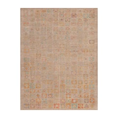 The Collective Large Modern Modern Rustic Geometric Allover Area Rug 5'1" x 6'7" (Tapis de sol géométrique)