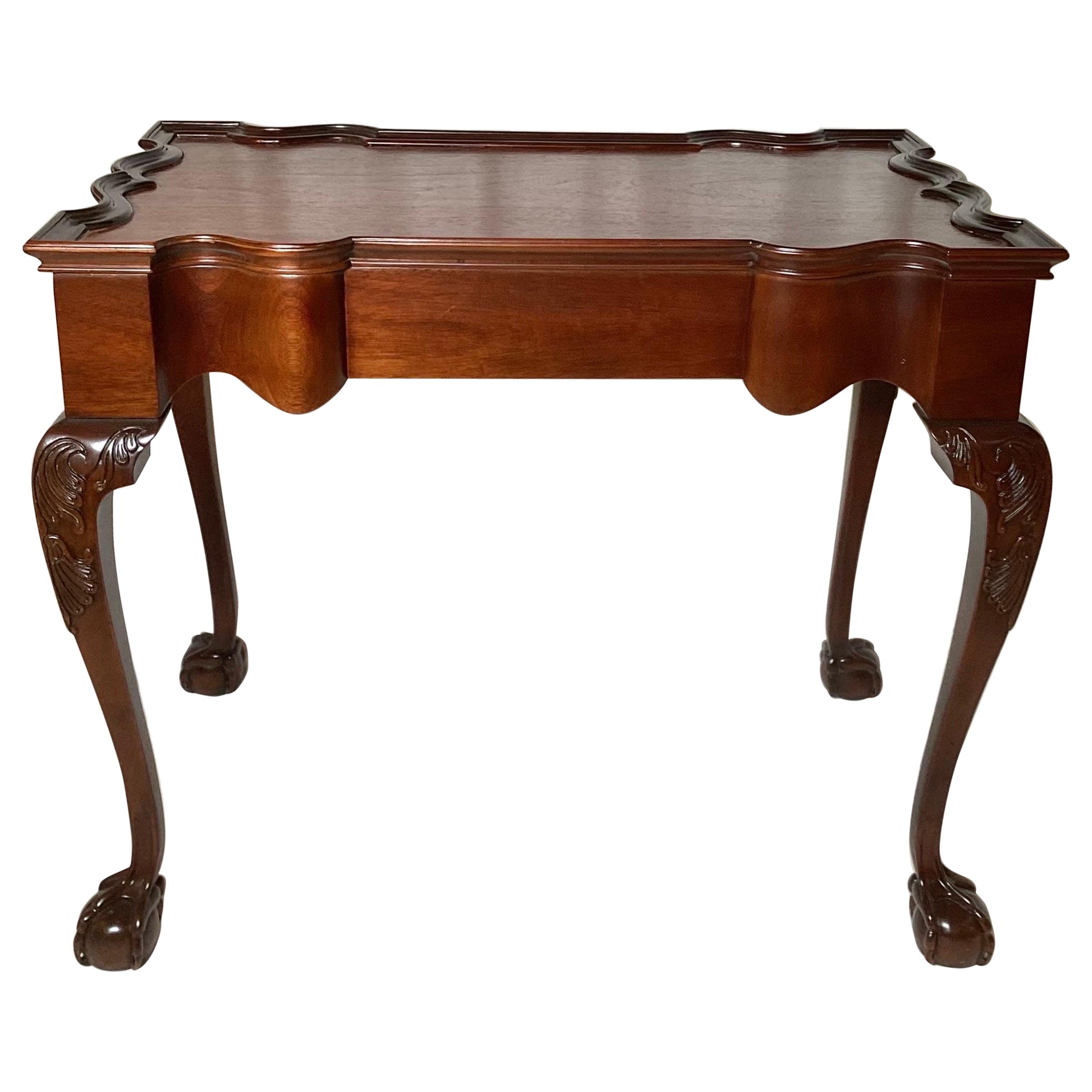 A Cabinet Maker Mahogany Table style from the John Goddard Table  For Sale
