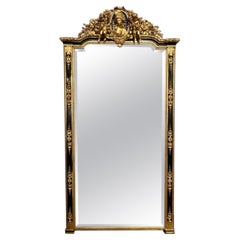 French Napoleon III Mirror