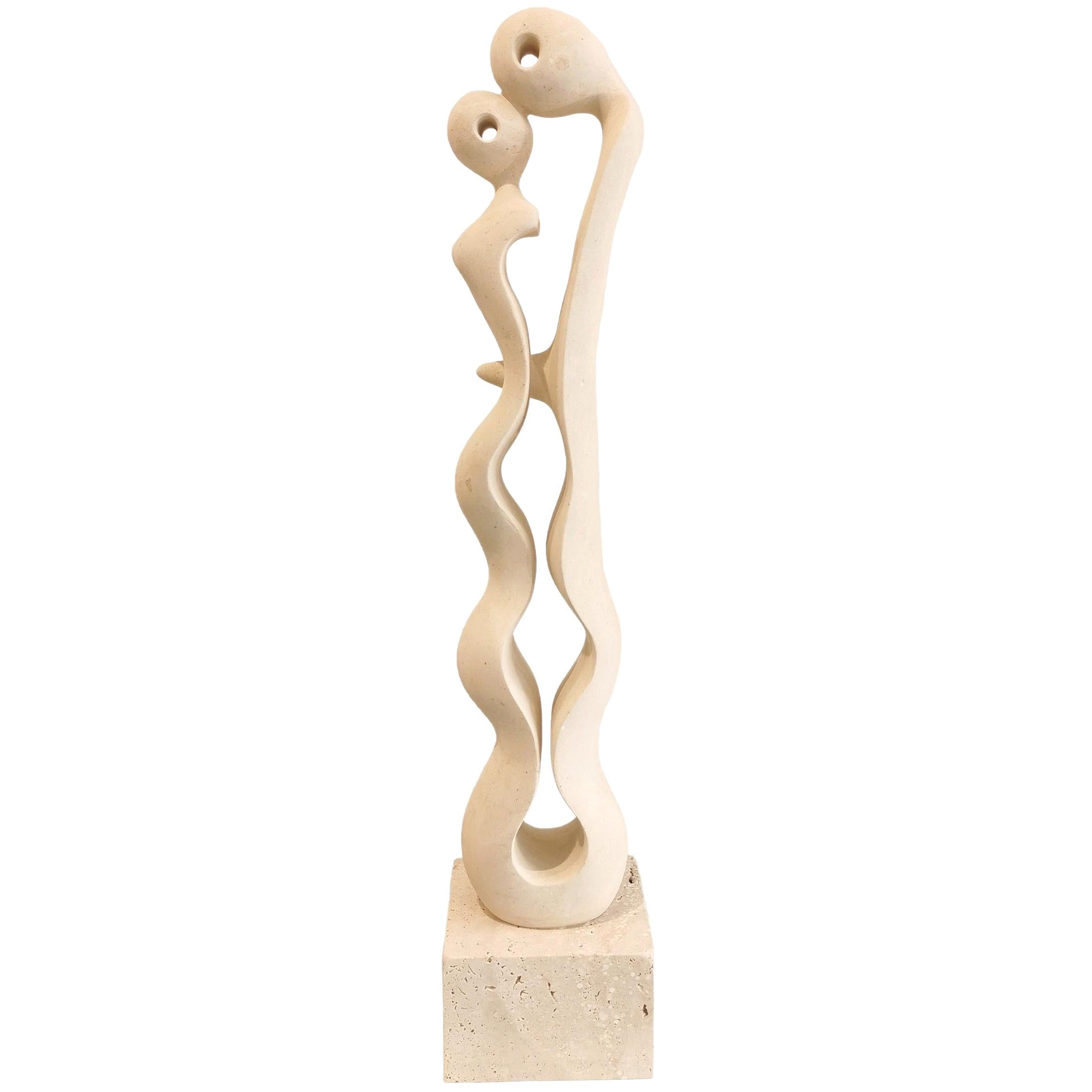 21st Century Abstract Sculpture ALTERIUS 60 cm height by Renzo Buttazzo For Sale