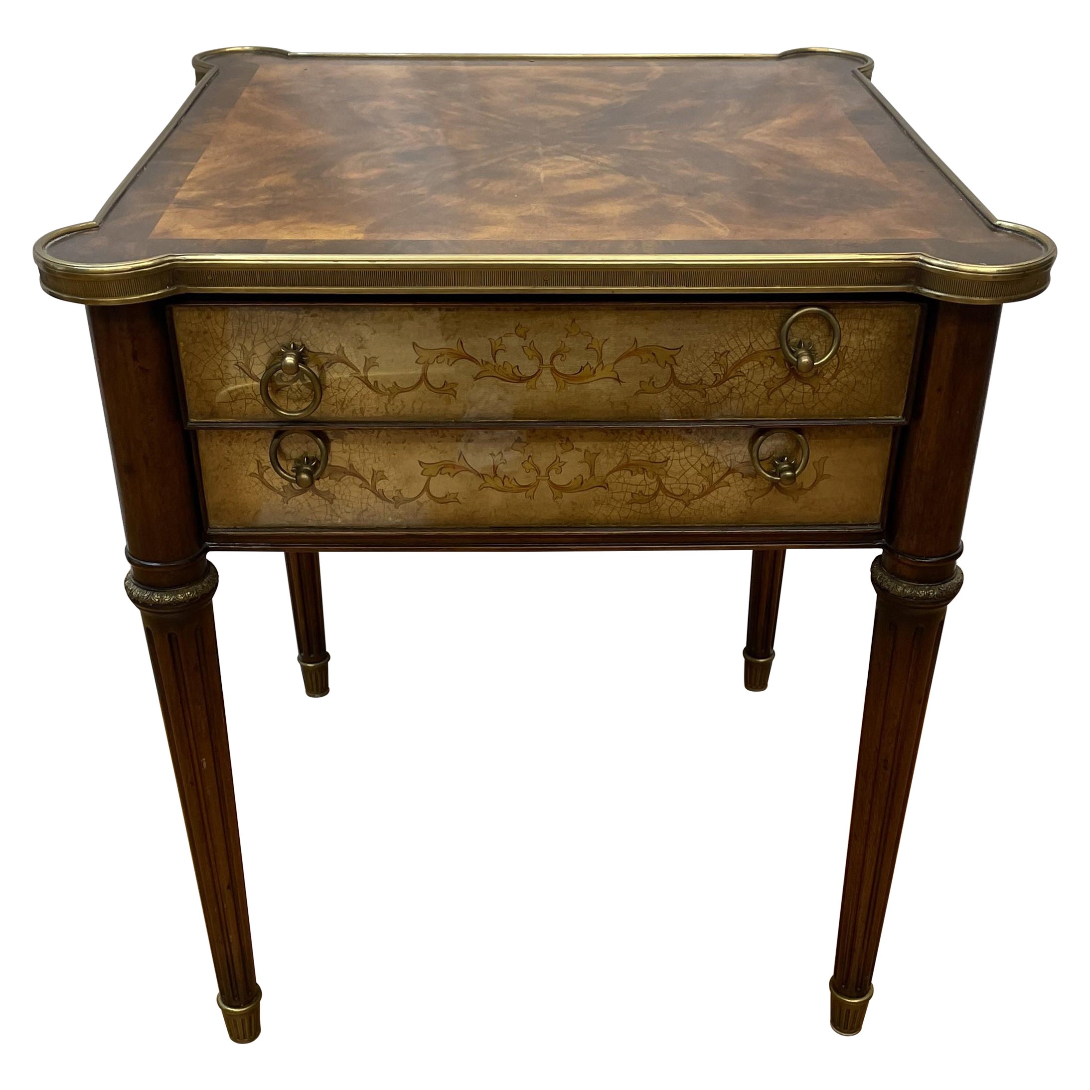 Theodore Alexander Louis XVI style accent table For Sale