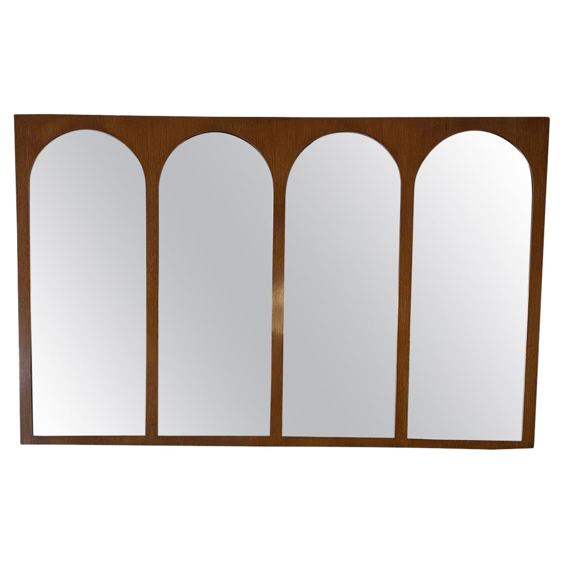 T.H. Robsjohn-Gibbings Rare Arch Colosseum Wall Mirror for Widdicomb For Sale