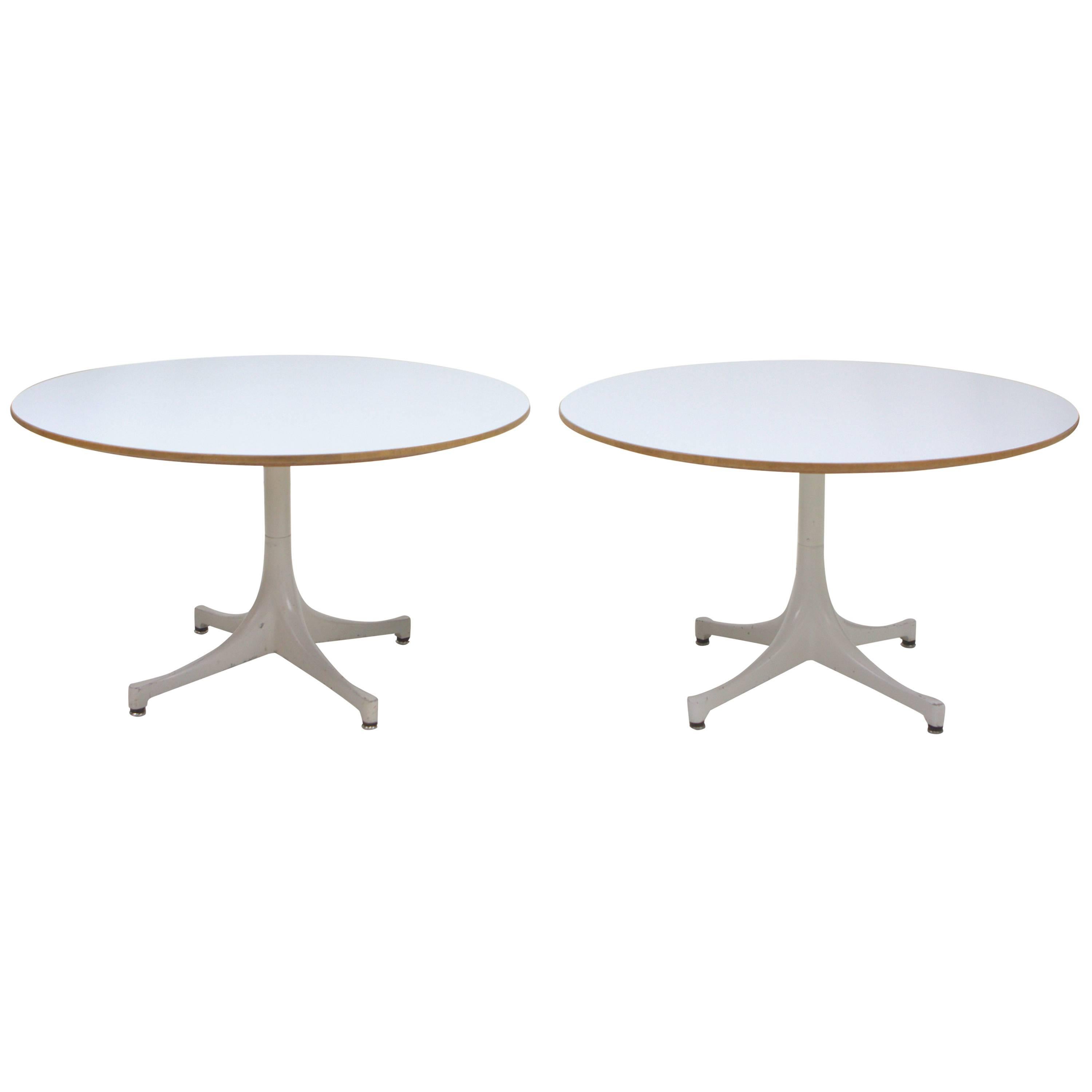 George Nelson Swag Leg End Tables, Pair for Herman Miller For Sale