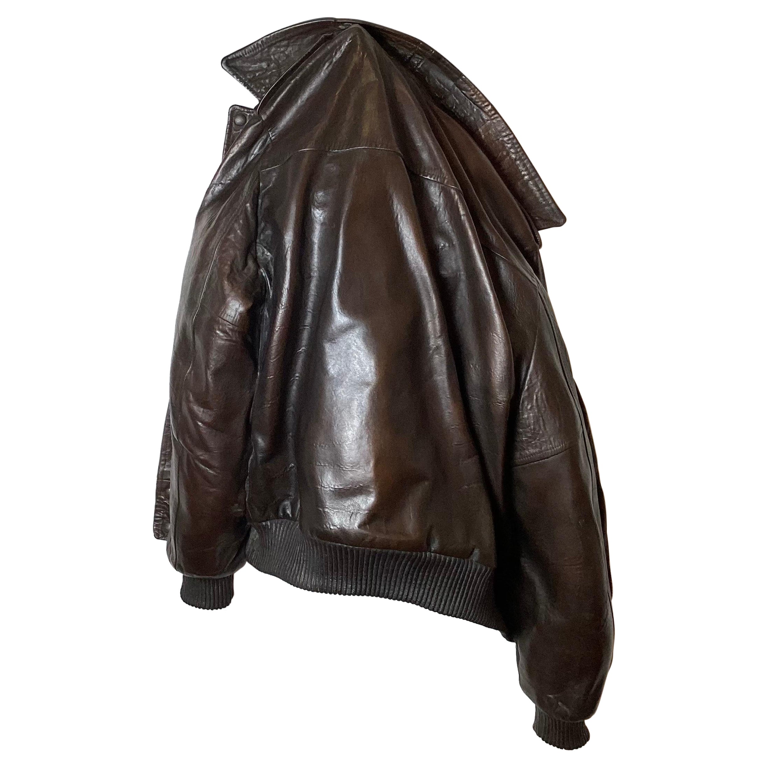 A Bronze Wall Sculpture of a Bomber Jacket by Scott Hanson For Sale