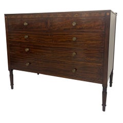 Used Edwardian Dresser With Wood Inlay Uk Import. Circa 1905