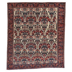 Antique Afshar Rug - 19th Century Afshar Rug, Antique Rug