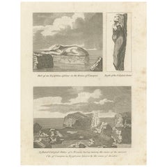 Antique Relics of Antiquity: Egyptian Sphinx and Colossal Statues of Canopus, 1801