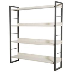 Tomado Industrial Enameled Metal Bookcase