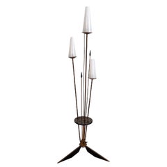 Floor Lamp - French Maison Lunel - Designer: René Mathieu - Period: 20th Century