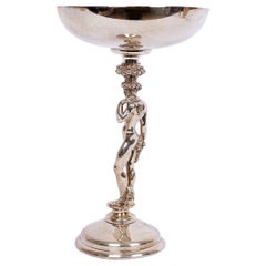 Vintage Silver Metal Cup - Maison Christofle - Baccus - Period: 20th Century