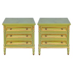 French Louis XVI Style Painted Chests / Commodes / Tables Att. To Julia Gray