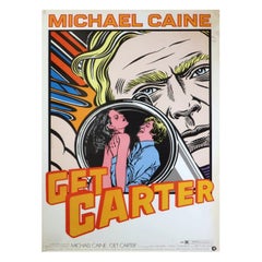 Affiche vintage d'origine Get Carter de 1971