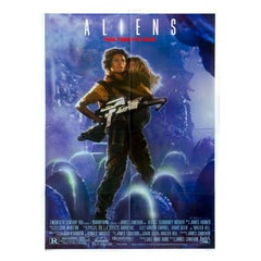 1986 Aliens Original Retro Poster