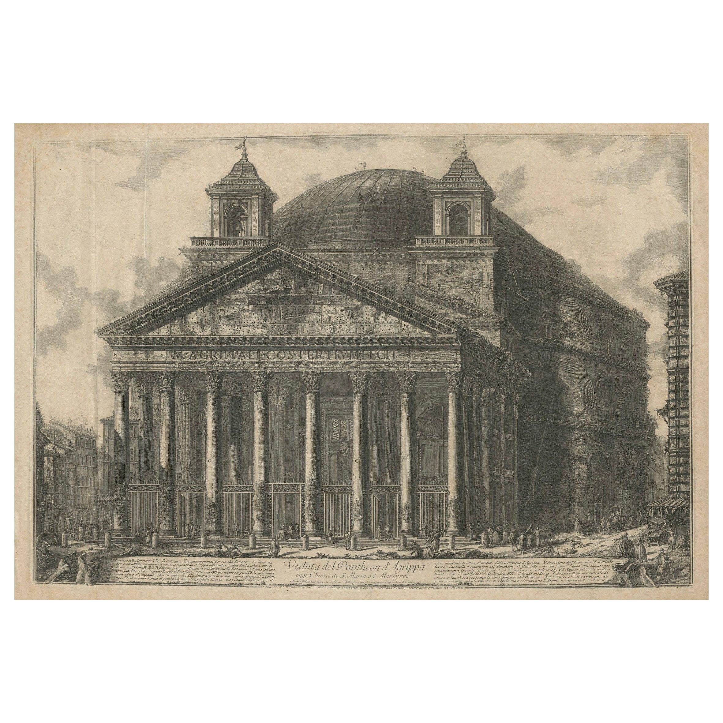 Agrippas Vermächtnis: Das Pantheon als St. Maria ad Martyres, 1761 im Angebot