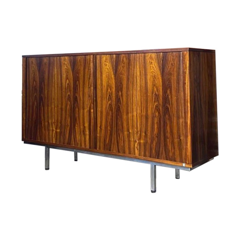 1970s Danish Rosewood Credenza  Cabinet For Sale