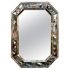 Miroir Chinoiserie Eglomise