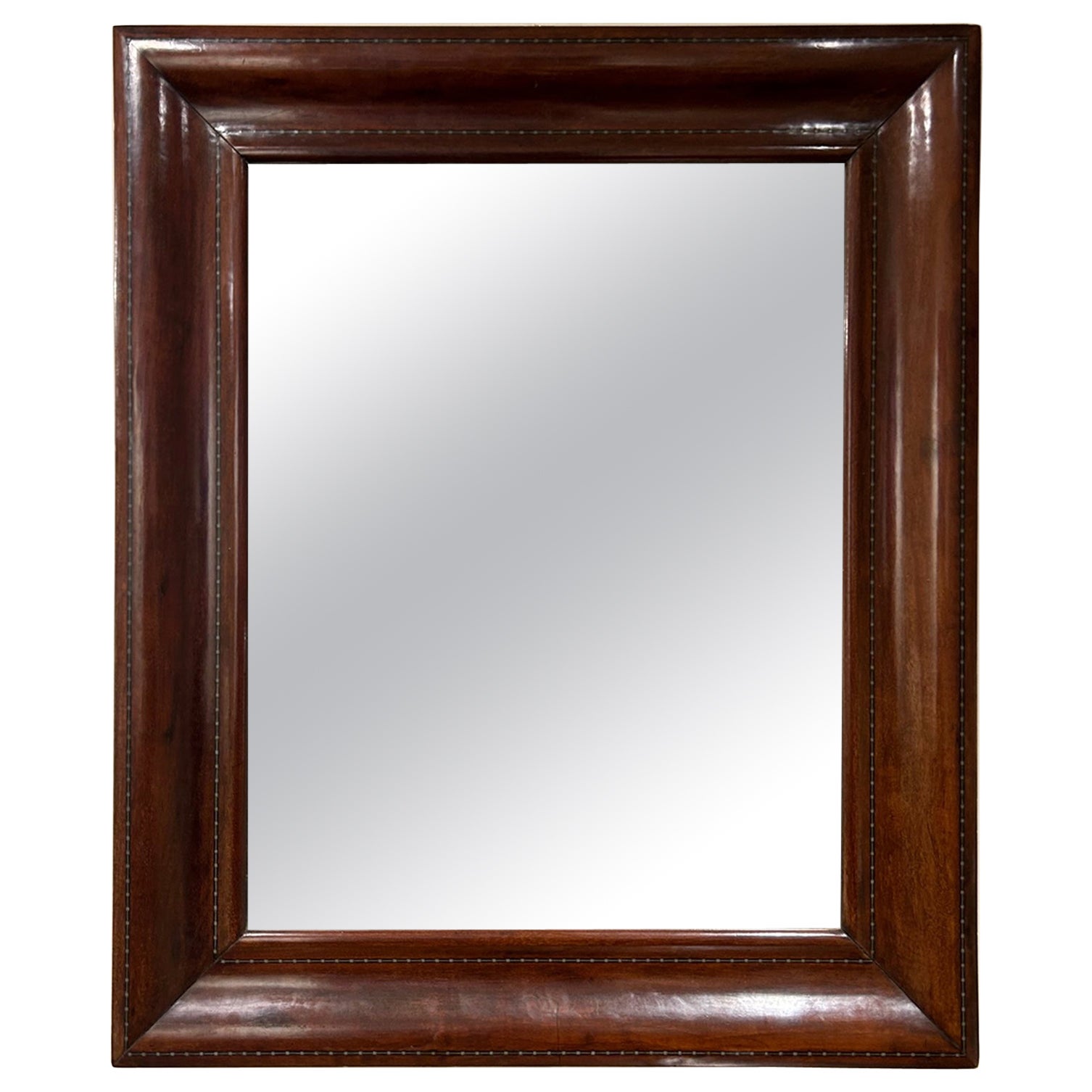 19th Century Mahogany Mirror