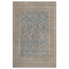 Antique Persian Khorassan Handmade Wool Rug