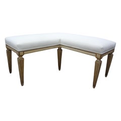 Used Late 18th-Early 19th Century French Louis XVI Corner Bench