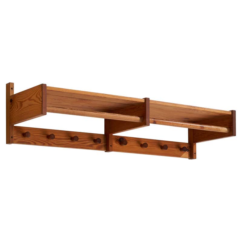 Antique Unique Clothes Rack in Pine, Made by Hand in Northern Sweden ...