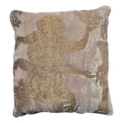 Pink & Gold Velvet Fortuny Lavender Sachet