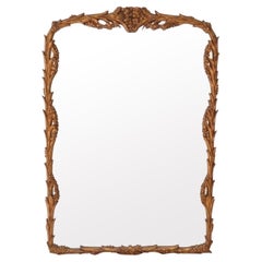 The Deco Mirror One, miroir floriforme doré à la manière de Sue et Mare
