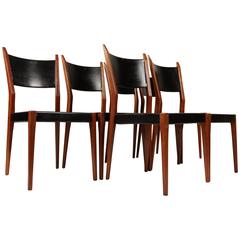 Six Paul McCobb Dining Chairs for Calvin, circa 1960s 1