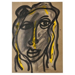 Quadro di Peter Keil, C.1967, Firmato, Acrilico su tavola, Germania, Senza cornice, Arte