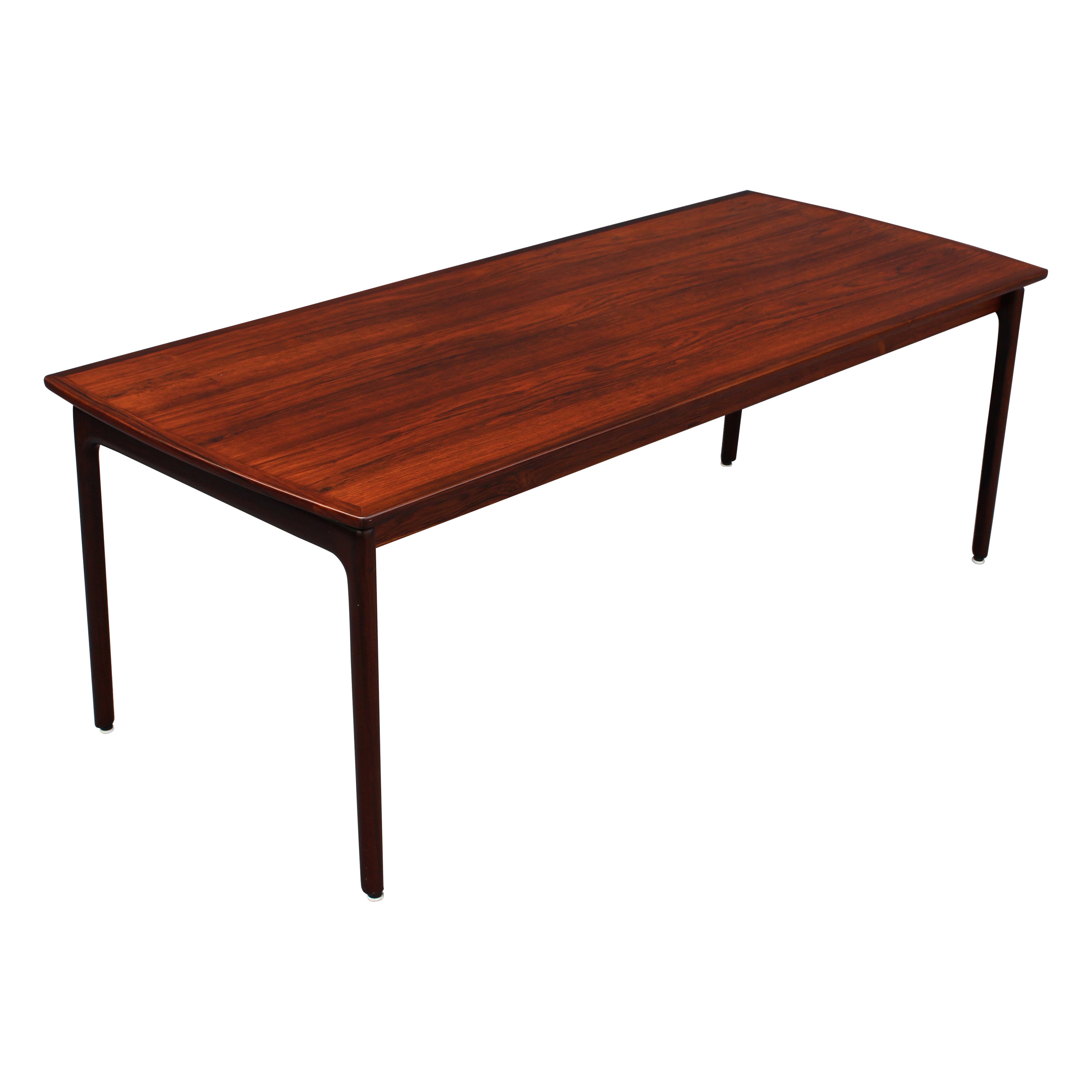 Fully Restored & Rare Ole Wanscher Floating Top Rosewood Coffee Table 1960s