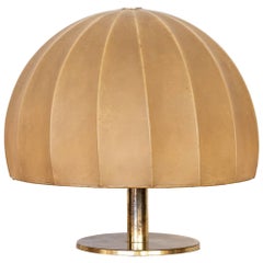 Italian Cocoon Brass Table Lamp