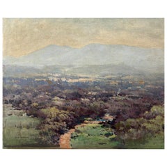 James NORTHFIELD, peinture à l'huile originale vers 1940