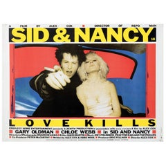 1983 Sid & Nancy Original Vintage Poster