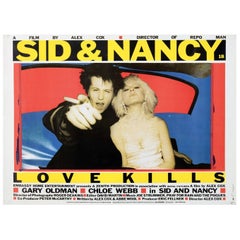 1983 Sid & Nancy: poster originale d'epoca