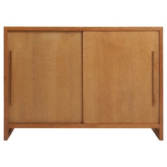 Retro Mid-Century Oak Cabinet