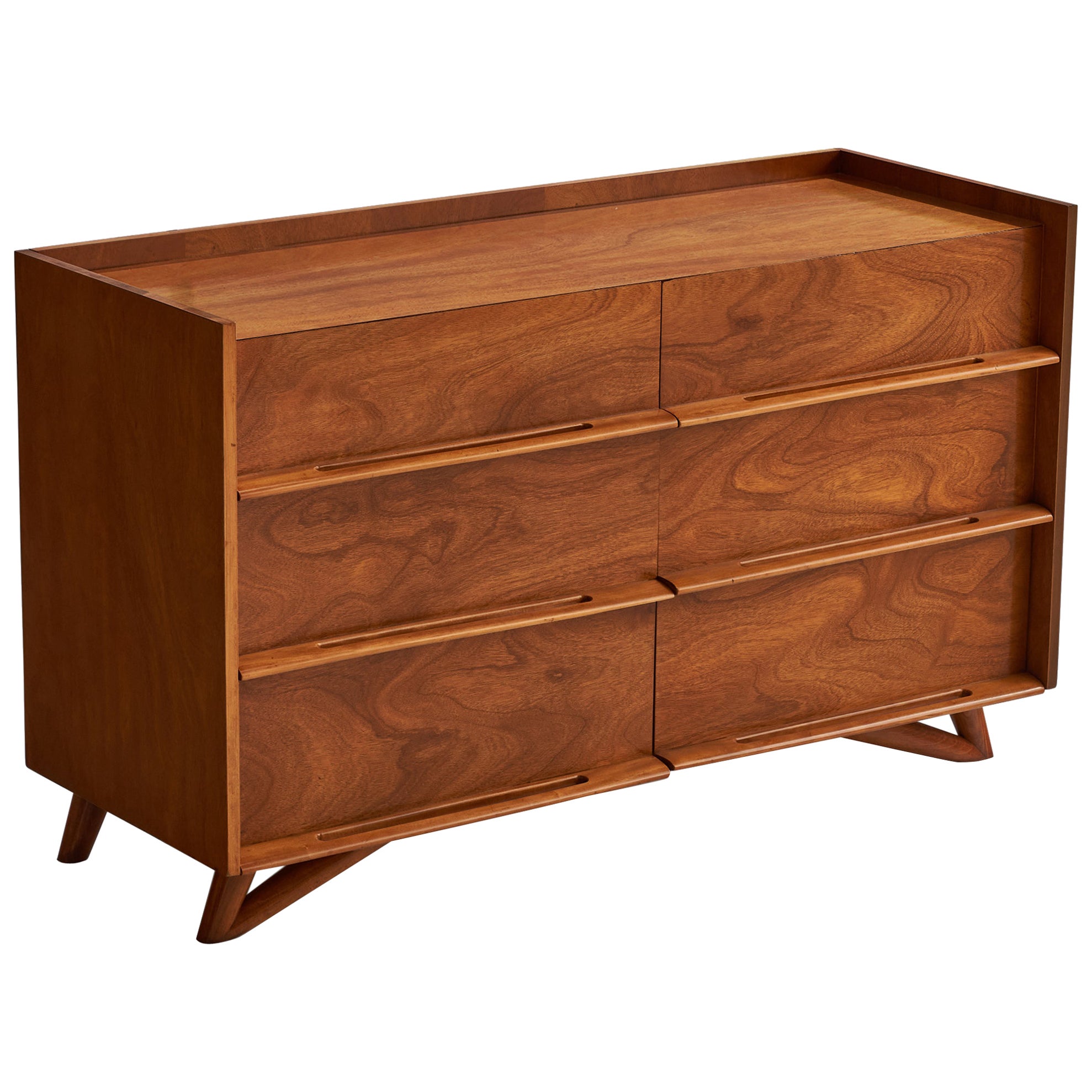 Designer américain, Dresser, bois de rose, États-Unis, années 1950