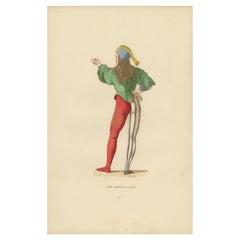 Used Youthful Extravagance: A Member of the Venetian Calza, 1847