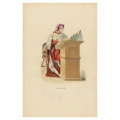 Used Scholar of the Codex: A Medieval Jurist in Study, 1847